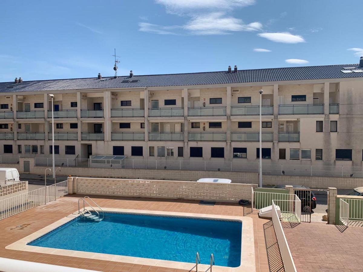 Apto Con Piscina En La Playa Cerca De Vlc Con Ac Puzol Εξωτερικό φωτογραφία