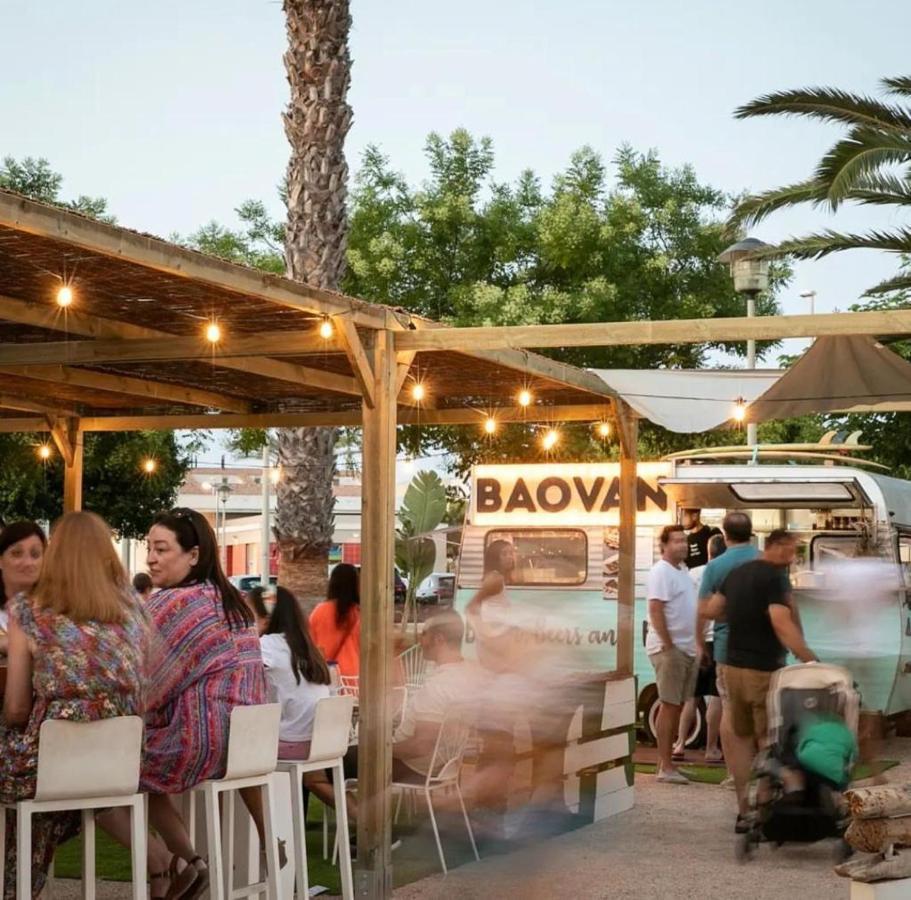 Apto Con Piscina En La Playa Cerca De Vlc Con Ac Puzol Εξωτερικό φωτογραφία